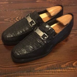 Romana Exotic dress shoes. 10 1/2. Black
